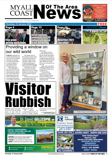 Myall Coast News Of The Area 13 January 2022