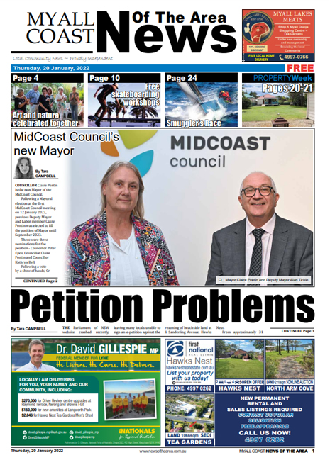 Myall Coast News Of The Area 20 January 2022