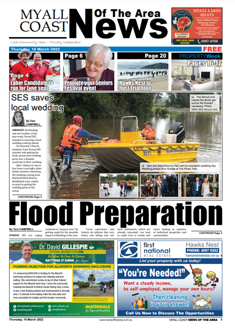 Myall Coast News Of The Area 10 March 2022