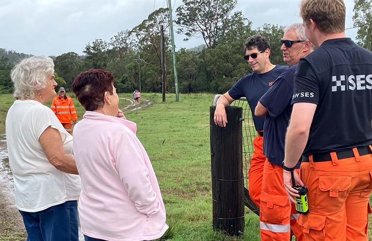 Floodwaters subside across Dungog as clean-up operation continues