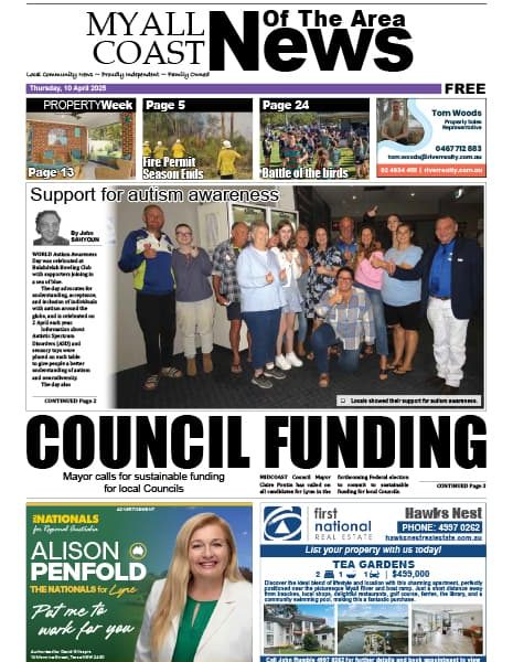 Myall Coast News Of The Area 10 APRIL 2025