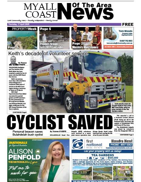 Myall Coast News Of The Area 17 APRIL 2025