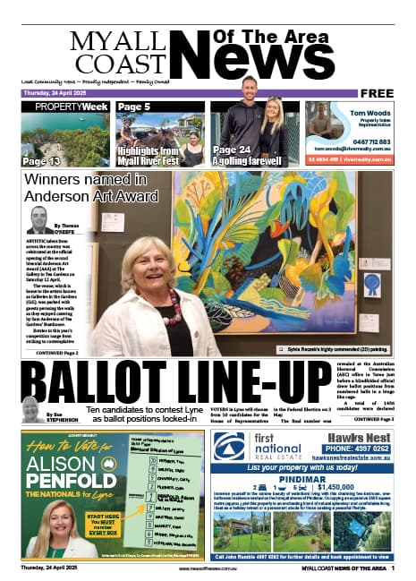 Myall Coast News Of The Area 24 APRIL 2025