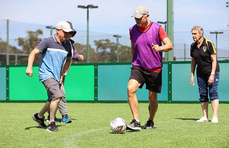 Walking Football on offer for Tea Gardens’ active seniors