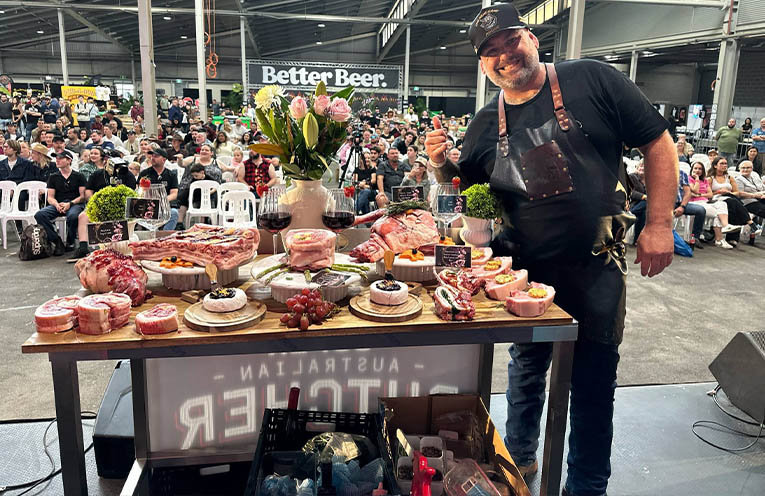 Stroud’s Mick Henrickson carves out success at the Australian Butcher Wars
