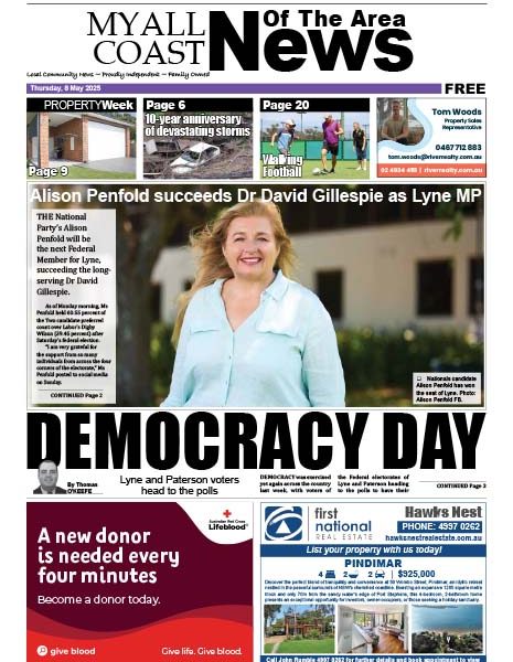 Myall Coast News Of The Area 08 MAY 2025