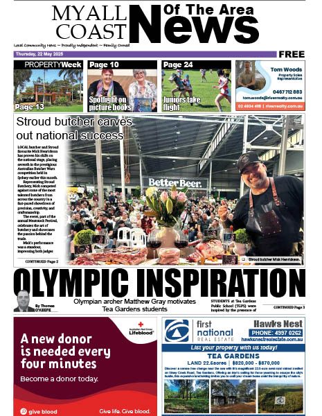 Myall Coast News Of The Area 22 MAY 2025