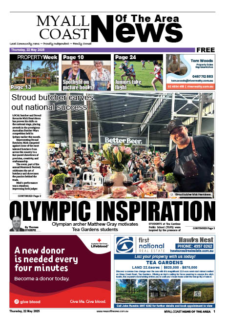 Myall Coast News Of The Area 22 MAY 2025