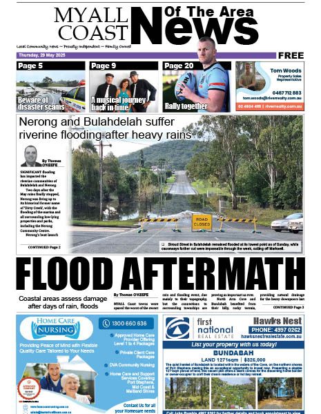 Myall Coast News Of The Area 29 MAY 2025
