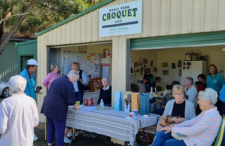 Mallets raised at Biggest Morning Tea for medical research
