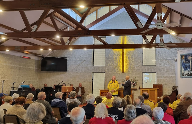 Churches celebrate volunteers, emergency workers and carers