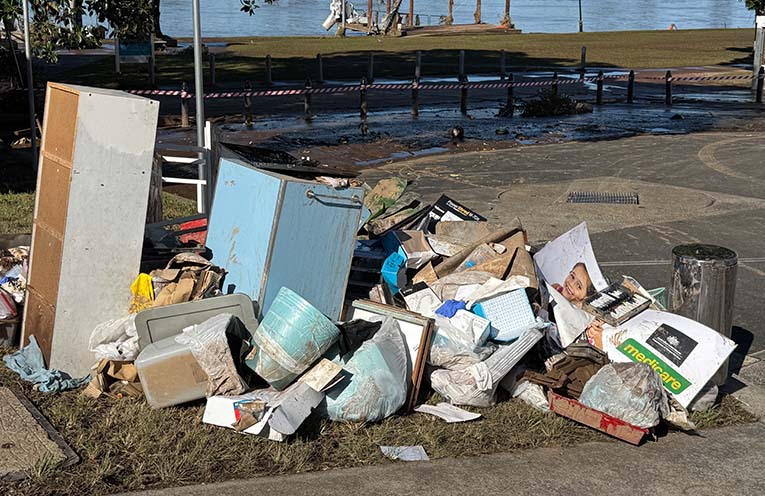 Kerbside waste collection only targeting flood-impacted areas