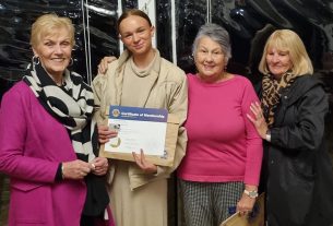 Tea Gardens Lions celebrate 58th annual changeover