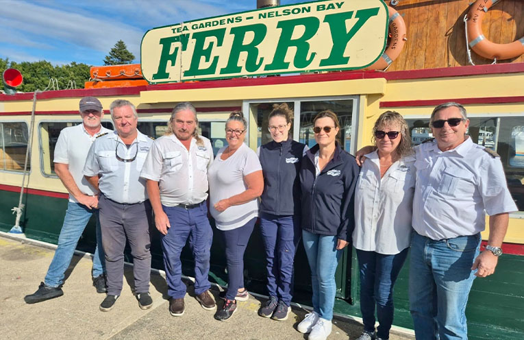Tea Gardens’ Original Ferry steams ahead into new season
