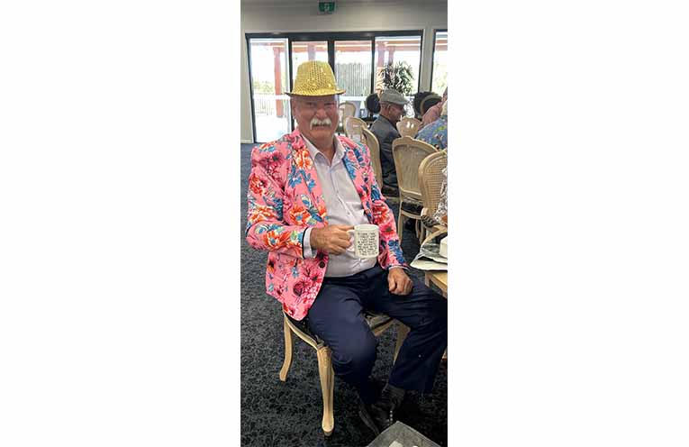 Colourful clothing and accessories were the order of the day at Palm Lake Resort Tea Gardens’ recent Tea Dance for charity.