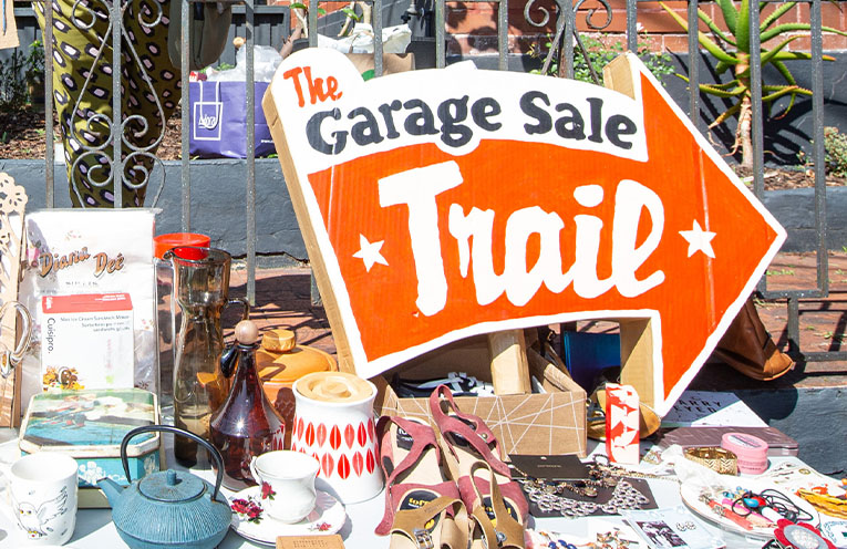 Turn trash into treasure during Garage Sale Trail