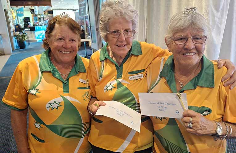 Bulahdelah Bowling Club crowns Queens of the Mountain