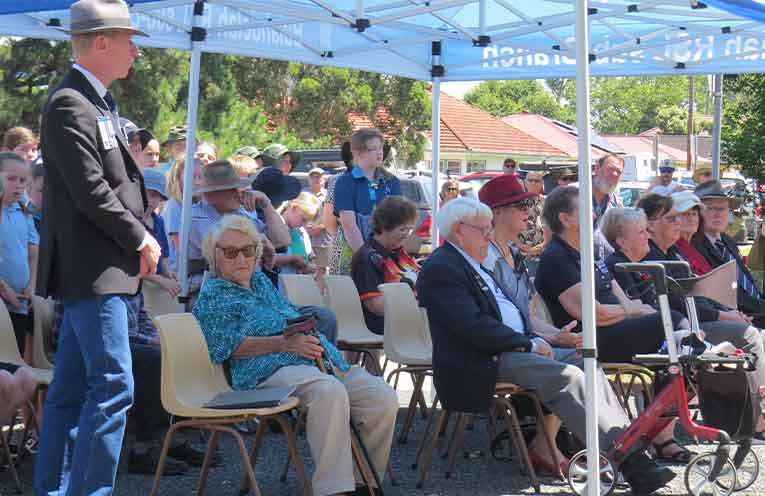 Bulahdelah remembers the fallen