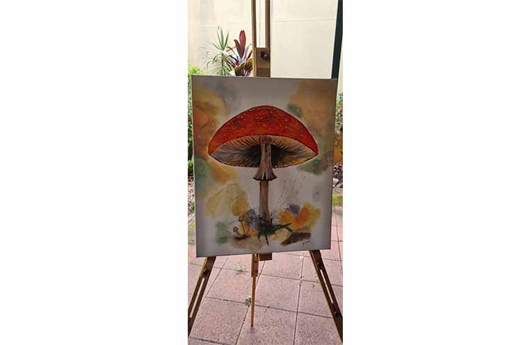 Jan’s beautiful model image. Photo: Thomas O’Keefe.