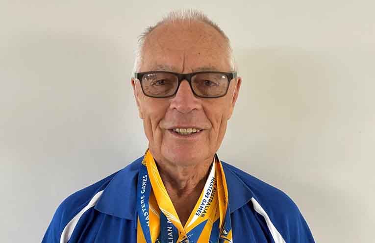 Nine golds for Masters swimmer Leon Bobako