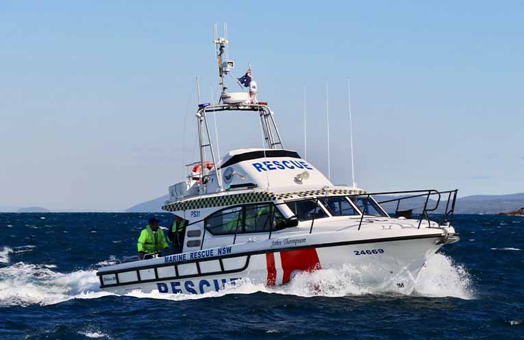Marine Rescue NSW vessel Port Stephens 31.