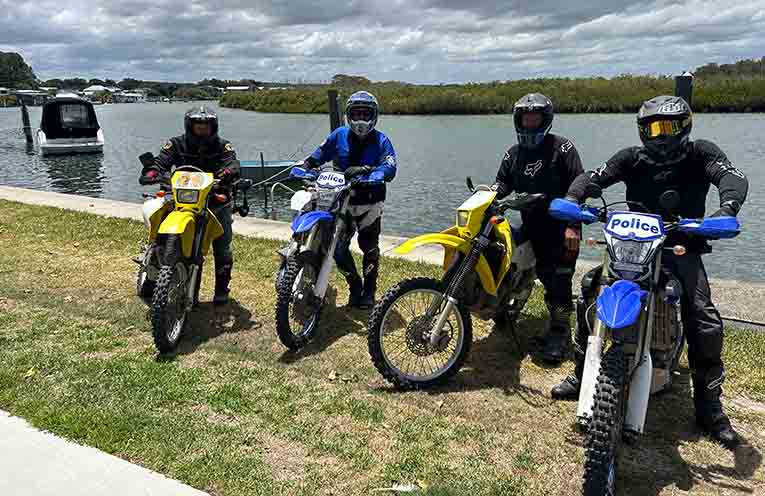 Police presence protects holiday coastlines