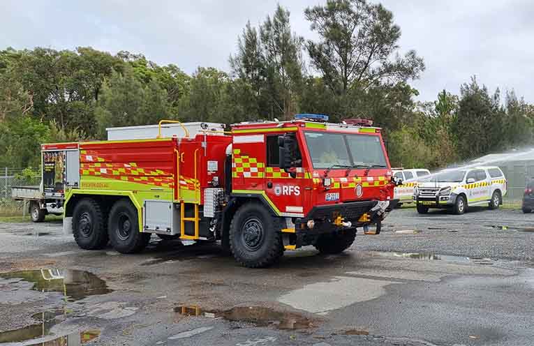 RFS receives ultra-heavy vehicle upgrade in Tea Gardens