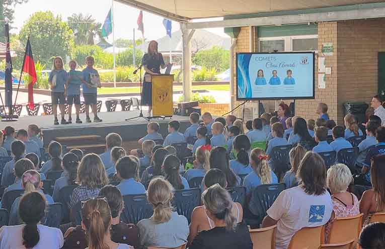 Tea Gardens students, staff and families celebrate another year of learning