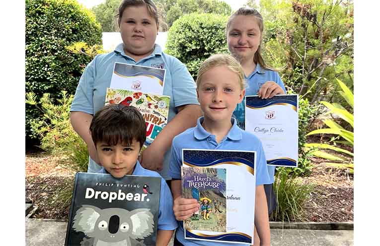 Library Award Winners. Photo: TGPS.