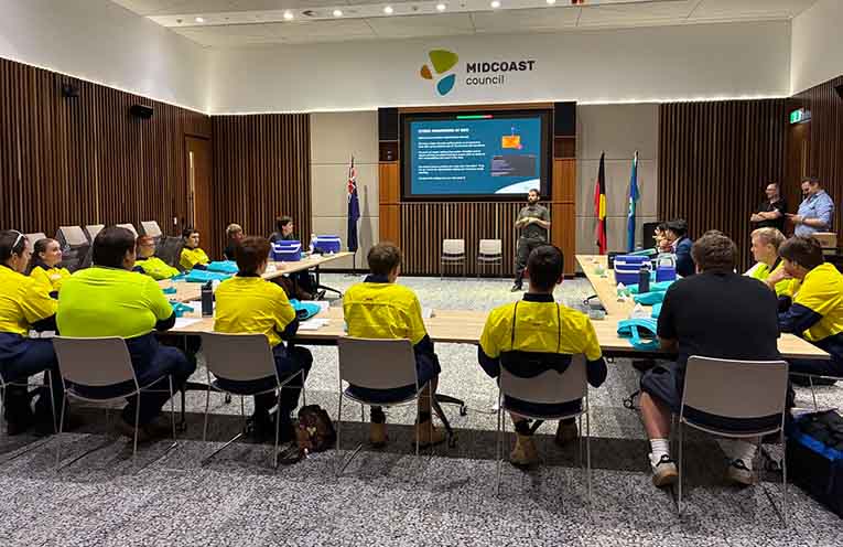 MidCoast Council inducts new apprentices and trainees