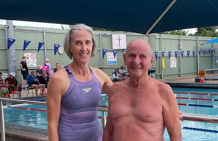 Myall Masters swimmers compete at Hunter Valley meet