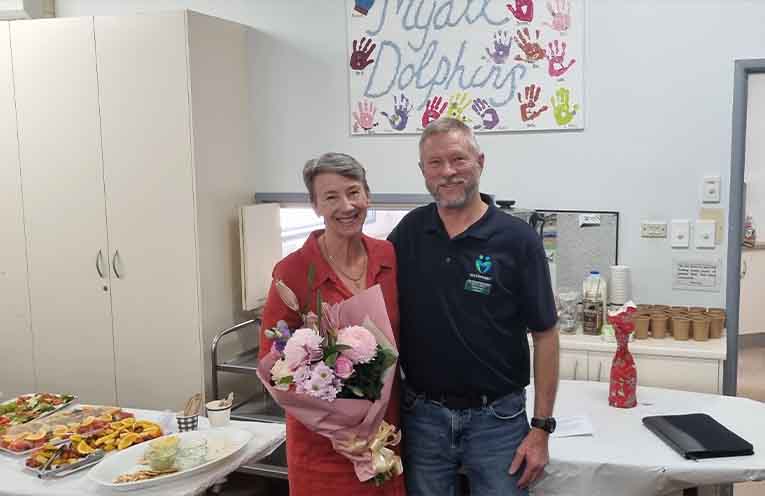 Meals on Wheels farewells long-serving manager Meredyth Rae