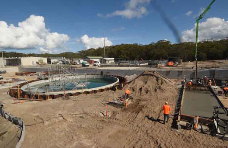 Council: Hawks Nest Sewage Treatment Plant upgrade on track