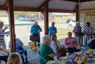 Myall Park Croquet Club’s Biggest Morning Tea raises money for medical research
