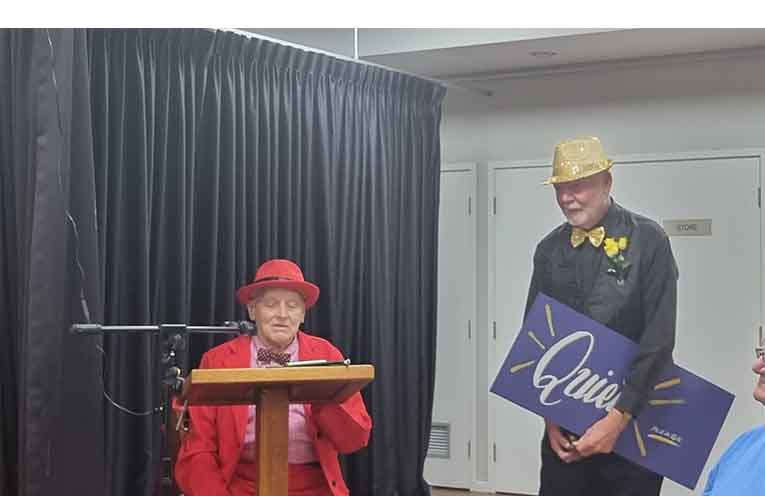 Bill and Allan got on better than some radio hosts. Photo: Thomas O’Keefe.