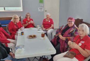Red Cross  celebrated in Tea Gardens