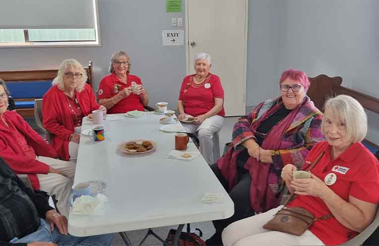 Red Cross  celebrated in Tea Gardens