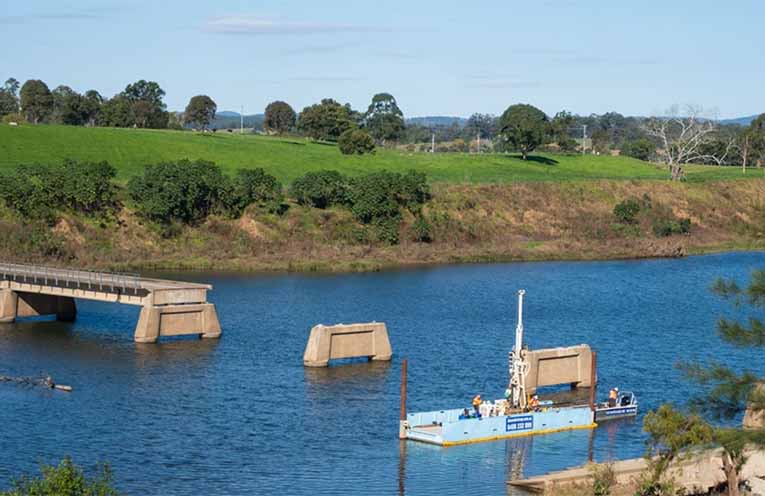 Core samples from beneath riverbed affect Wingham’s Bight Bridge design
