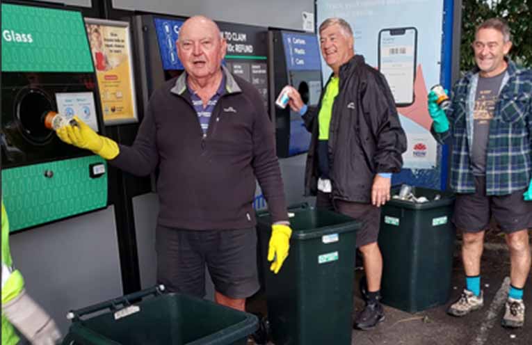 Myall Coast bowlers benefit from container refund initiative