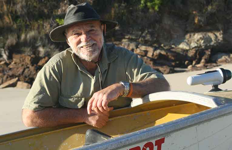 NOTA columnist and writer, John ‘Stinker’ Clake was rescued after a boating accident.