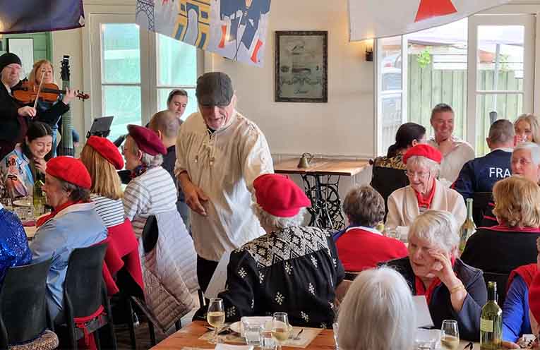 Bastille Day celebrations at Tillerman’s WEB:  Tea Gardens Bastille Day celebration marks 28 years