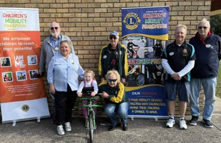 One six-year-old girl’s dreams a reality after Lions clubs pools funding
