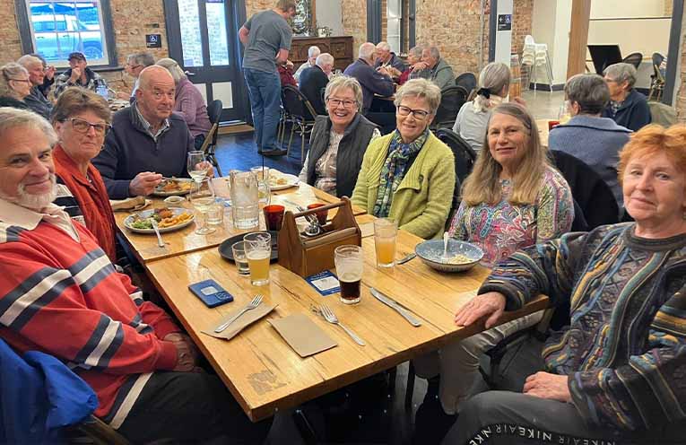 Paterson Walkabout - ‘Lunch at the Paterson Tavern’. Photo: Jane.