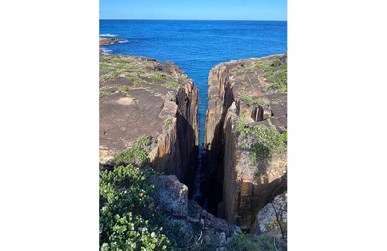 Slot Canyon, Boat Harbour on 2nd July (Photo: Lorraine)