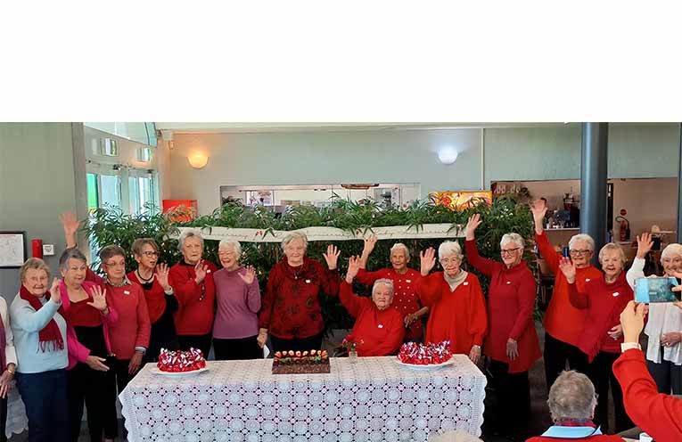 Retired Lady Vets at the Ruby Anniversary celebrations this week.