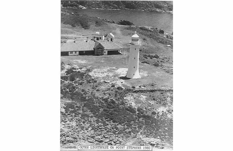 The Outerlight as it was from 1865.