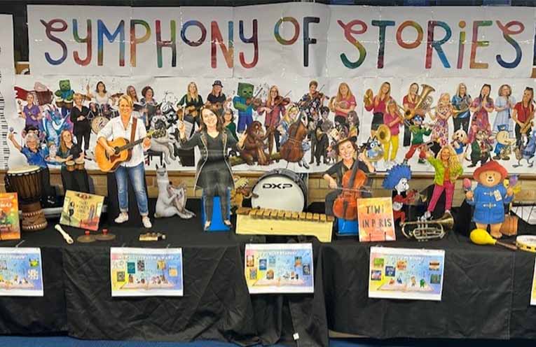 This year’s Book Week theme was ‘Symphony of Stories’. Photo: Althea Guinsberg.