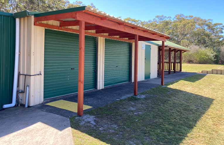 The new awning will provide shade from the summer sun. Photo: MPCC.