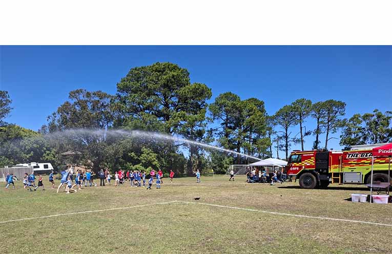Hot players getting a cooling down thanks to the local RFS.