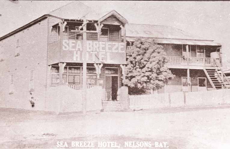 STINKER: The Sea Breeze was the hub of Nelson Bay’s social life